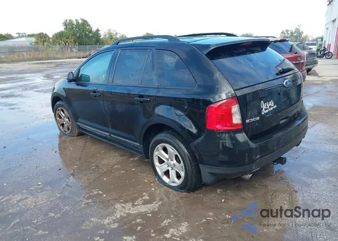 2012 Ford Edge Sel из США, поврежденный, VIN 2FMDK3J94CBA00155